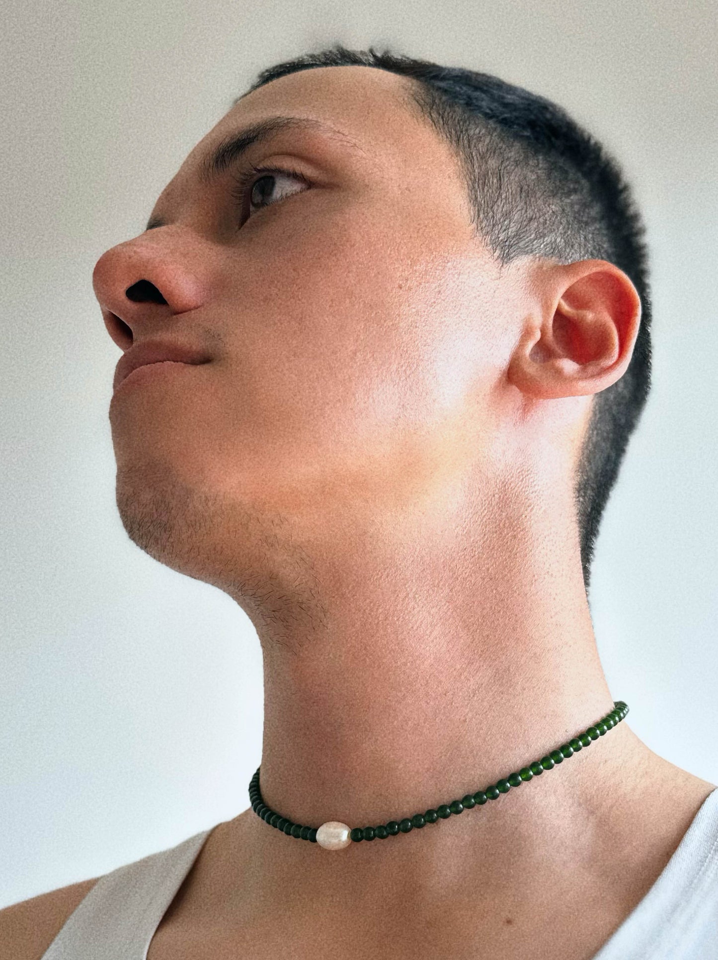 Agate Beads Siren Necklace