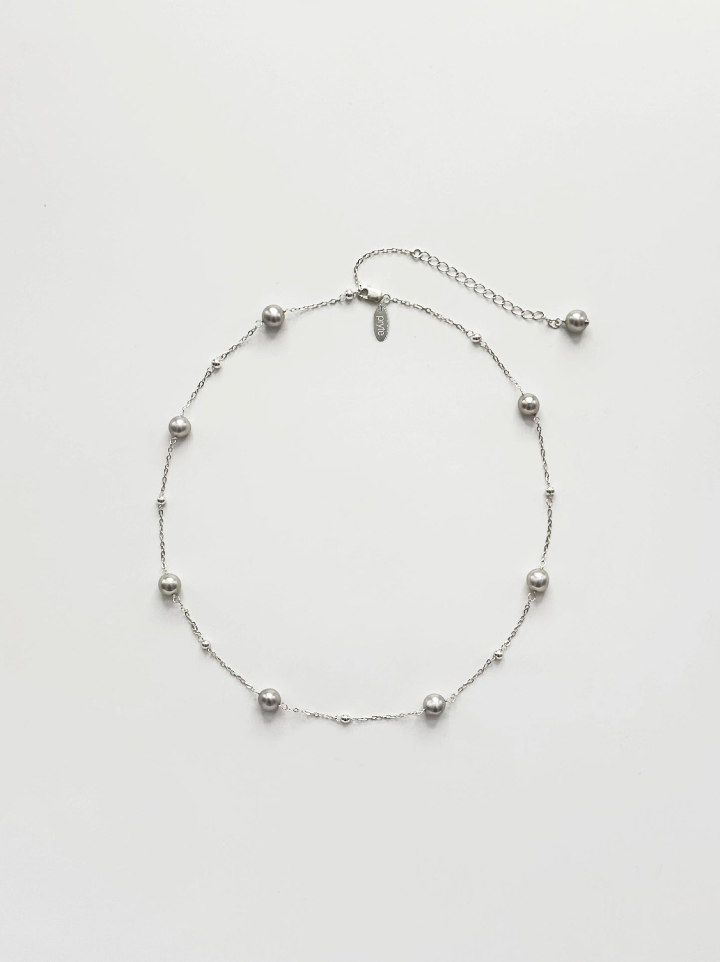 Silver Anchor Necklace