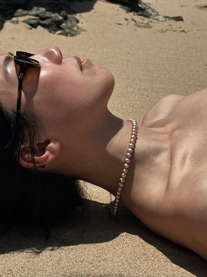 Large Coral Necklace