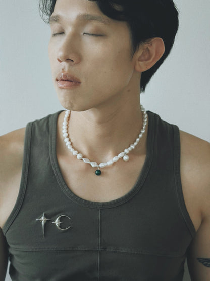 Agate Siren Necklace