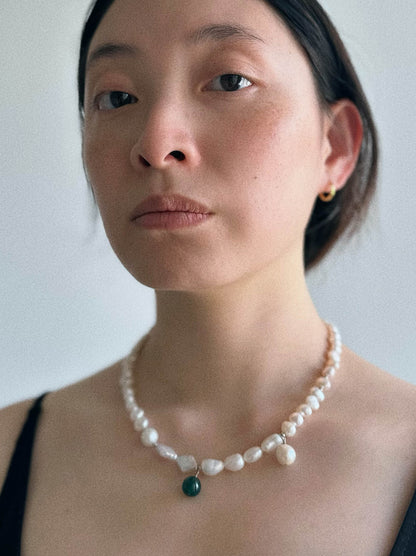 Agate Siren Necklace