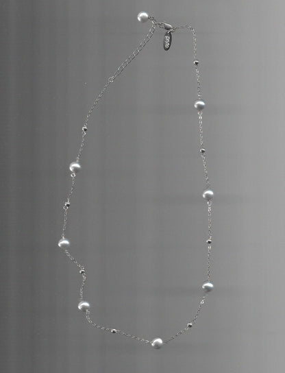 Silver Anchor Necklace