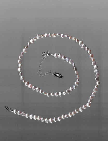 Small Coral Cluster Necklace