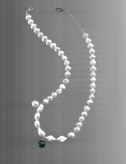 Agate Siren Necklace