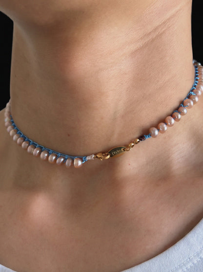 Dance Coral Knot Necklace