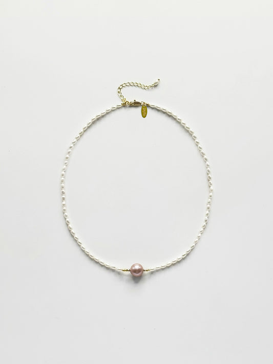 Drop Coral Necklace