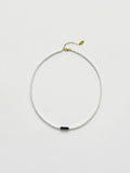 Lapis Lazuli Siren Necklace, baby freshwater pearls with lapis lazuli — Pryte