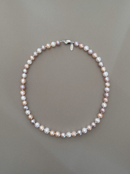 Multi Color Coral Necklace