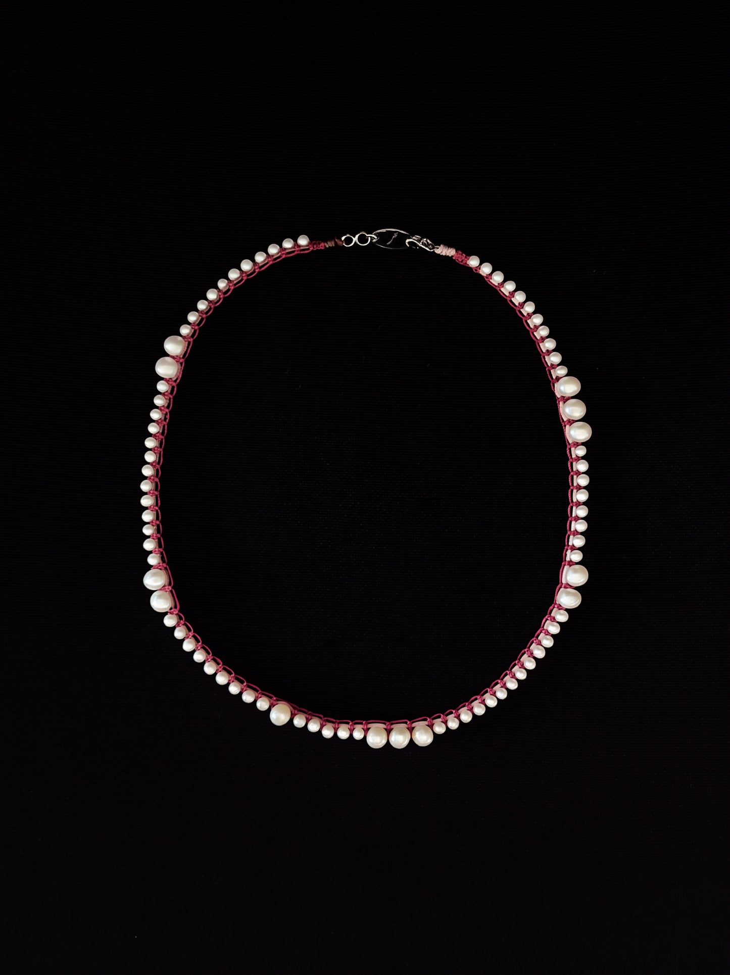Ripple Tide Knot Necklace