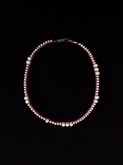 Ripple Tide Knot Necklace