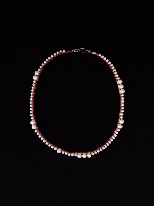 Ripple Tide Knot Necklace