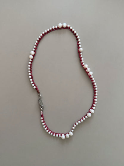 Ripple Tide Knot Necklace