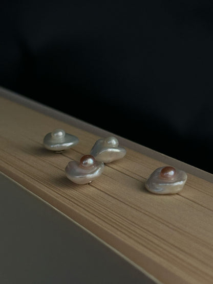 Baroque Shell Ear Studs