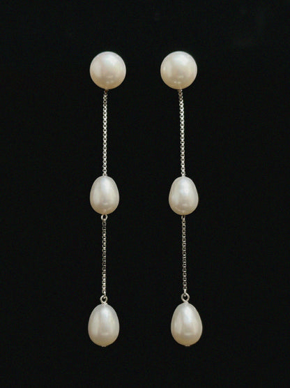 Long Anchor Earrings