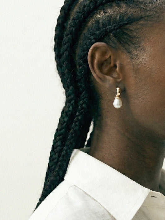 Small Drop Siren Ear Studs